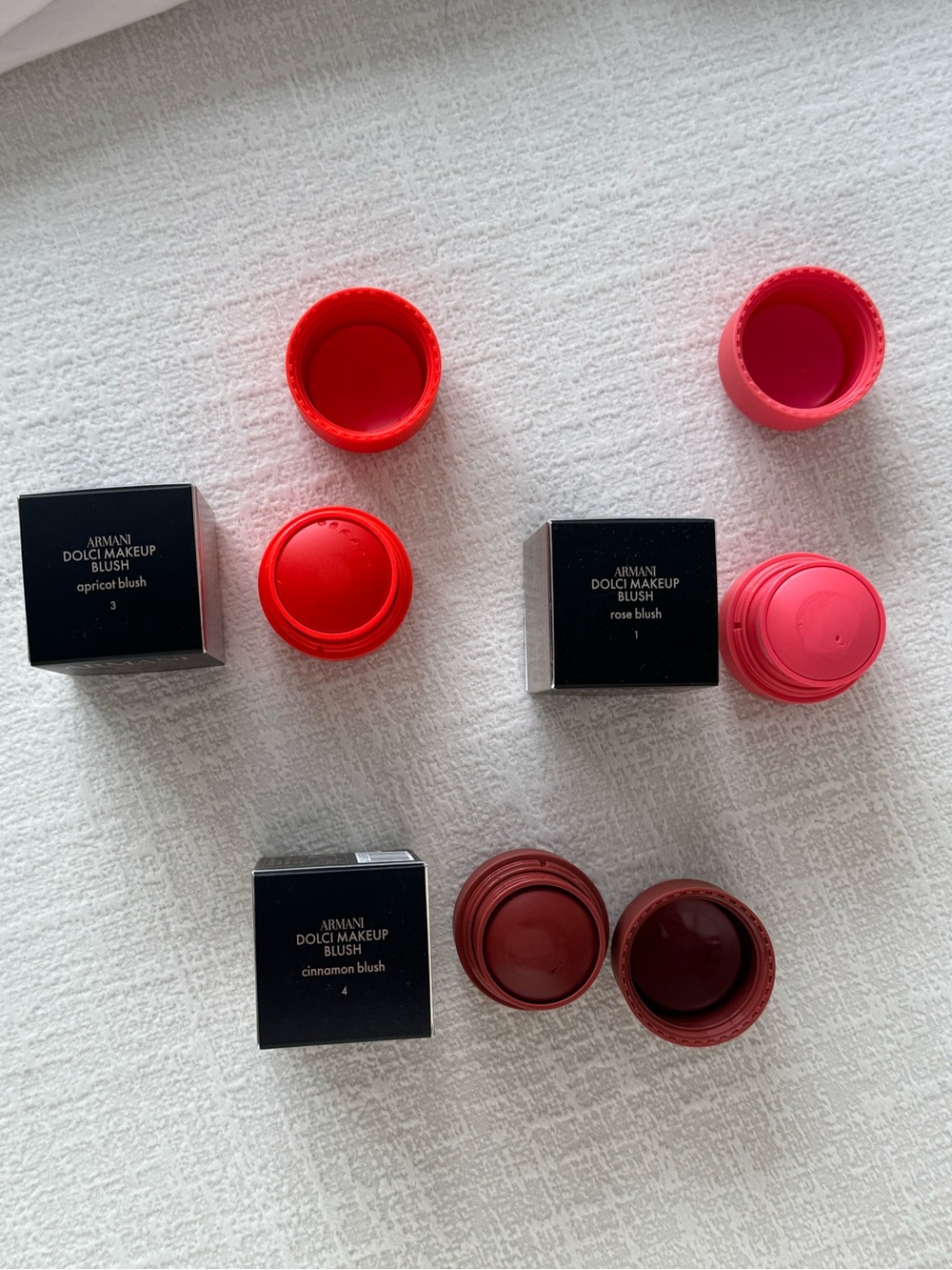 Armani Dolci Makeup Blurring Multi-Use Blush Balm Set - Picture 2 of 11